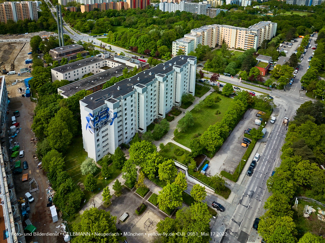 17.05.2023 - Graffitis vom italienischen Künstler Peeta in Neuperlach